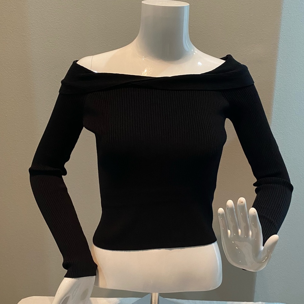 Antonio Melani Crop Top Blouse